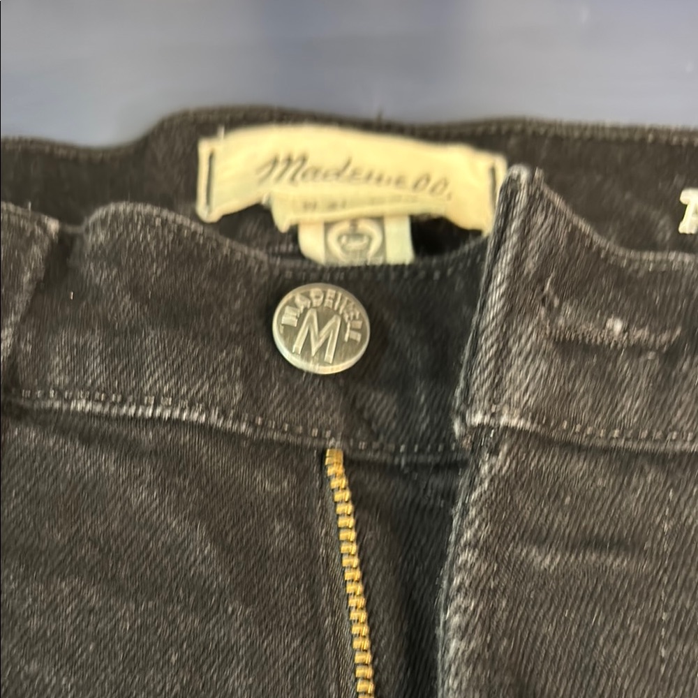 Madewell Black Athletic Slim Black Jeans - Picture 4 of 5